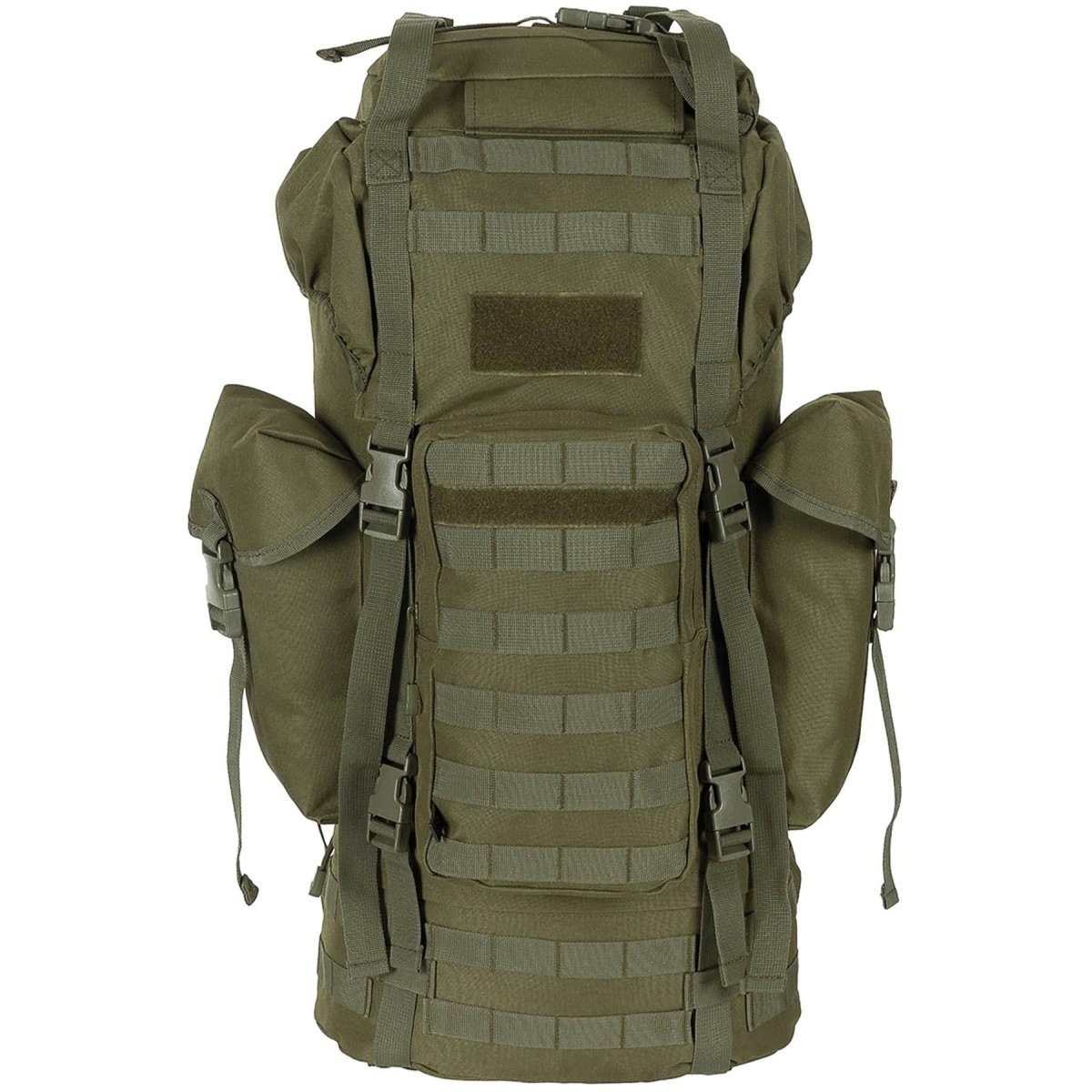 Sac à dos tactique de combat de l'armée BW de marque MFH Molle 65L sac de terrain en aluminium pour tige NEUF