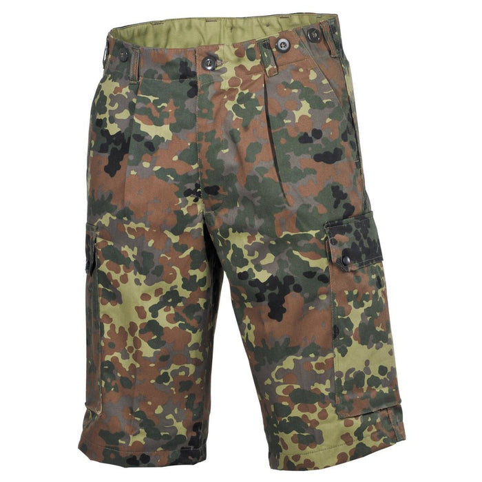 MFH Brand Army-stijl short bermuda flecktarn camo stevig ripstop-uniform NIEUW - GoMilitar