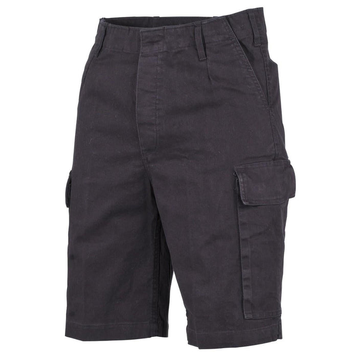 MFH Brand Duitse militaire stijl shorts zwarte bermuda stevig ripstop katoen NIEUW - GoMilitar