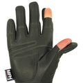 Gants tactiques de style militaire de marque MFH Mission Combat Olive Free Fire Fingers