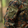 MFH -merk U.S. Militaire stijl Jas Veld Uniform Flecktarn Camo RIPST NIEUW