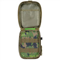 MFH Compact EDC Pouch 2 Compartments Molle bevestigingsbanden M05 Camouflage