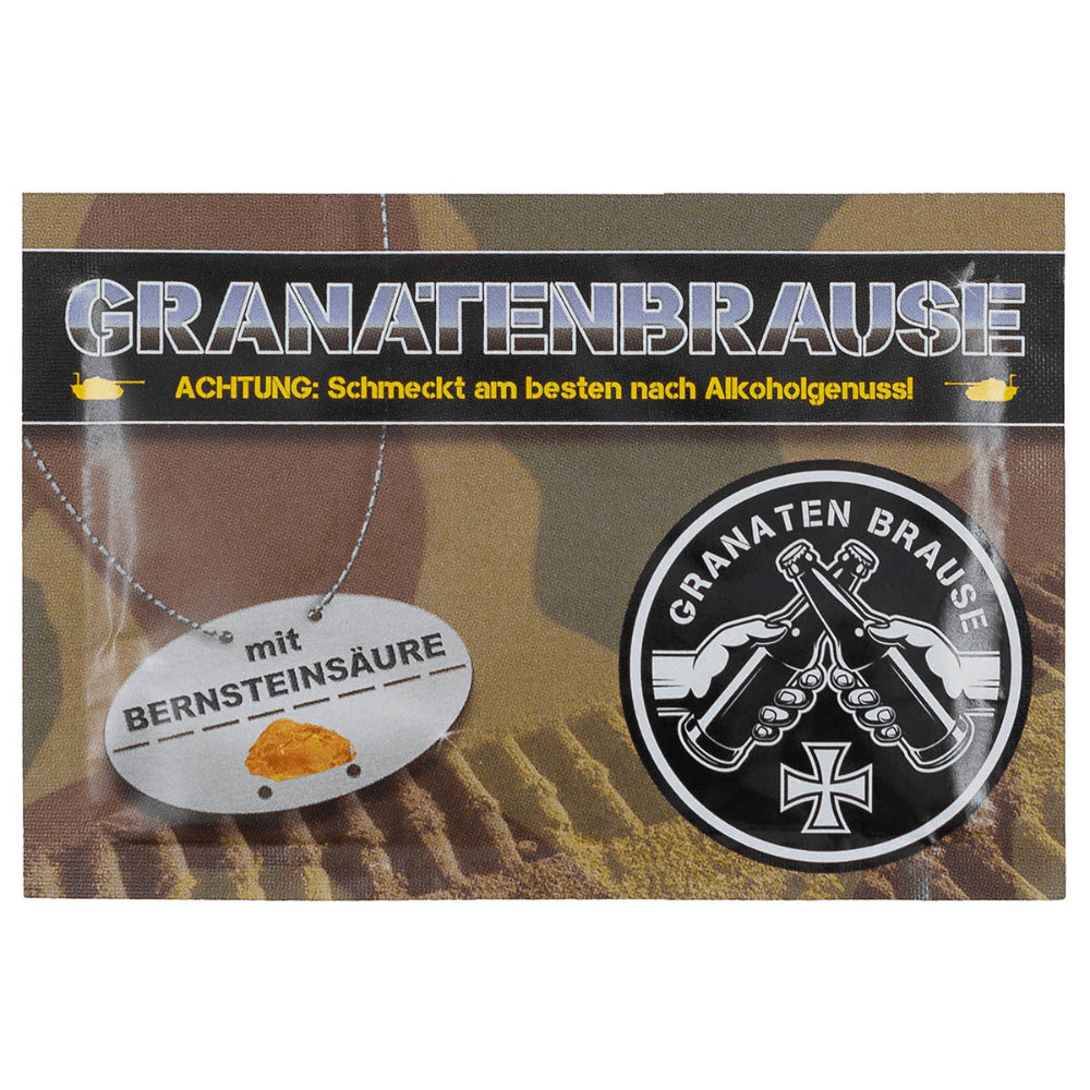MFH Granatenbrause Instant Drinkpoeder Citroen Limoen Mineraal Outdoor 10g
