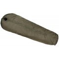 MFH Sac de couchage momie 2 couches de remplissage 3 saisons Sac de compression Olive