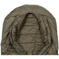 MFH Sac de couchage momie 2 couches de remplissage 3 saisons Sac de compression Olive