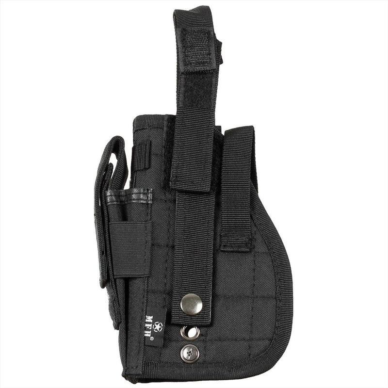 MFH Pistol Holster Right-Taignoded MOLLE FIXENNER LOOP HORT ET LOOP CLOOT