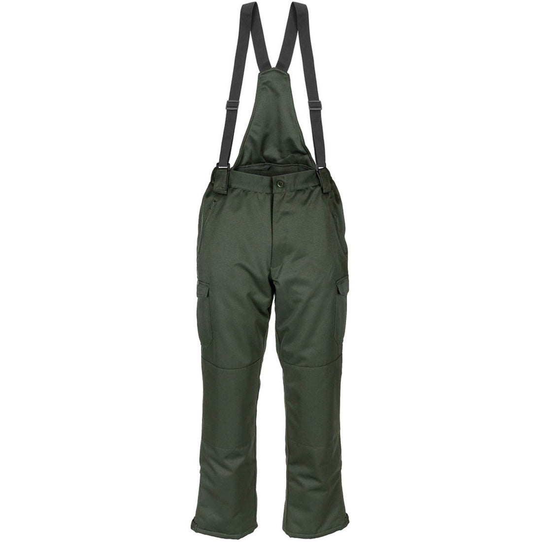 MFH Pantalon d'hiver polaire 2 couches imperméable coupe-vent renforcé aux genoux Olive