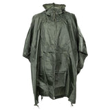 MFH Poncho Verstelbare capuchon Waterdicht Winddicht RipStop-stof Naden gelast