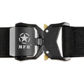 MFH Quick Release Tactical Webriem Elastisch Verstelbaar Polypropyleen Zwart