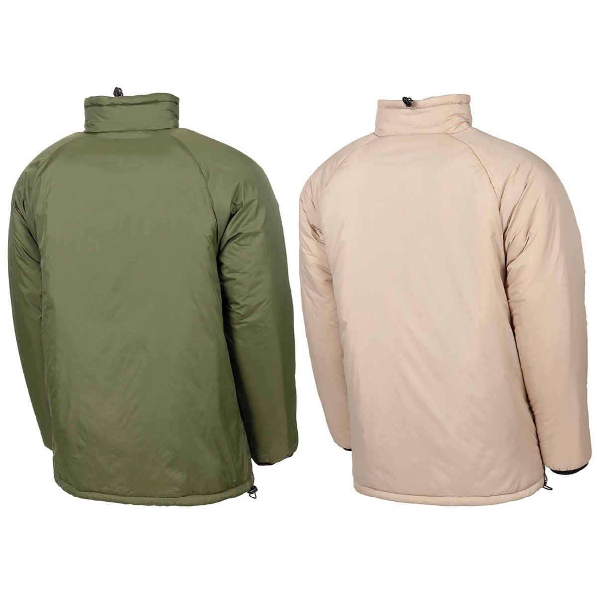 MFH Veste Thermique Isolée Réversible Extrémités Des Manches Élastiques Olive Kaki
