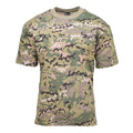 T-shirt MFH style armée américaine à manches courtes, camouflage opérationnel, respirant et léger