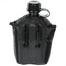 MFH U.S. Militaire plastic kantine 1l schroefdop Clips Bevestiging BPA Gratis zwart