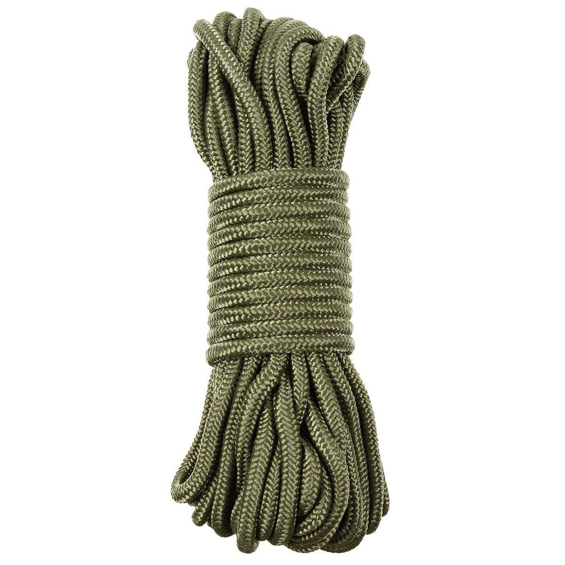 MFH Utility Touw 5mm-7mm 15m Duurzaam Polypropyleen Outdoor Koord OD Groen