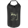 MIL-TEC Sac étanche 5 L avec fermeture à roulettes et rangement pour équipement d'extérieur Noir