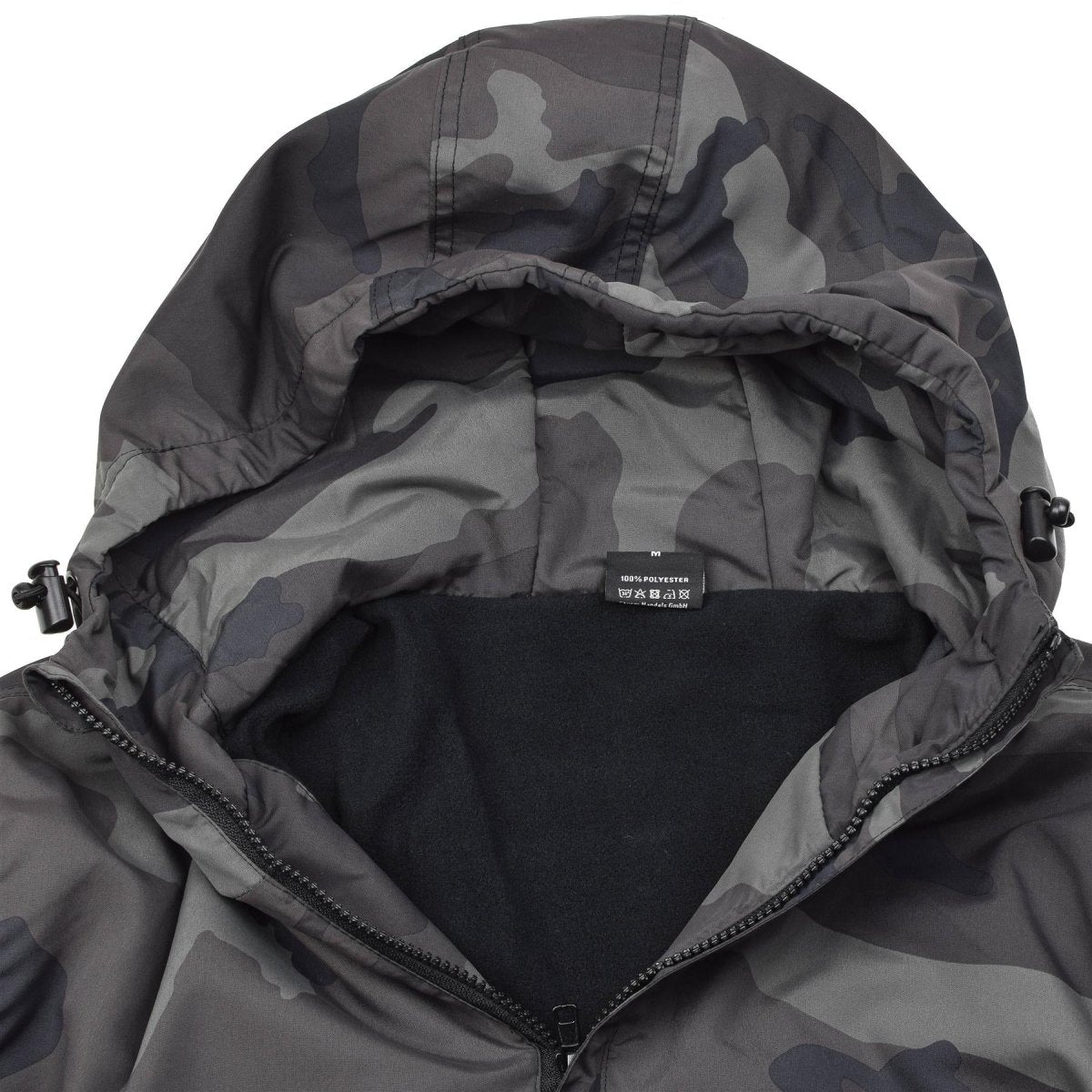 Veste de sport MIL-TEC Anorak légère CCE camouflage nocturne vêtements de sport à capuche