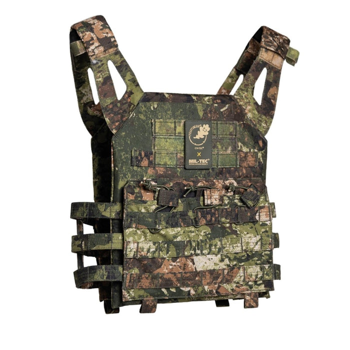 MIL-TEC legerplaatdrager Gen II camouflagevest Comfortabele molle met PVC-coating - GoMilitar