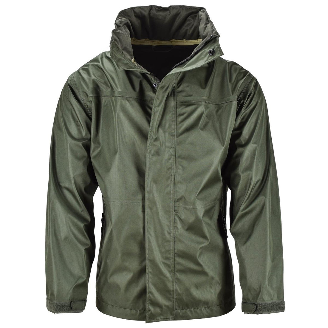 Veste de marque Mil-Tec Vert olive imperméable pour homme Vêtements de pluie résistants à l'eau pour hommes