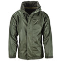 Veste de marque Mil-Tec Vert olive imperméable pour homme Vêtements de pluie résistants à l'eau pour hommes