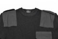 Mil-Tec Brand Men Sweater Duitse pullover commando jumper zwarte trui wol