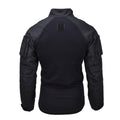 Mil-tec merk militaire stijl zwarte tactische veldtroepen gevechtshemd type 2
