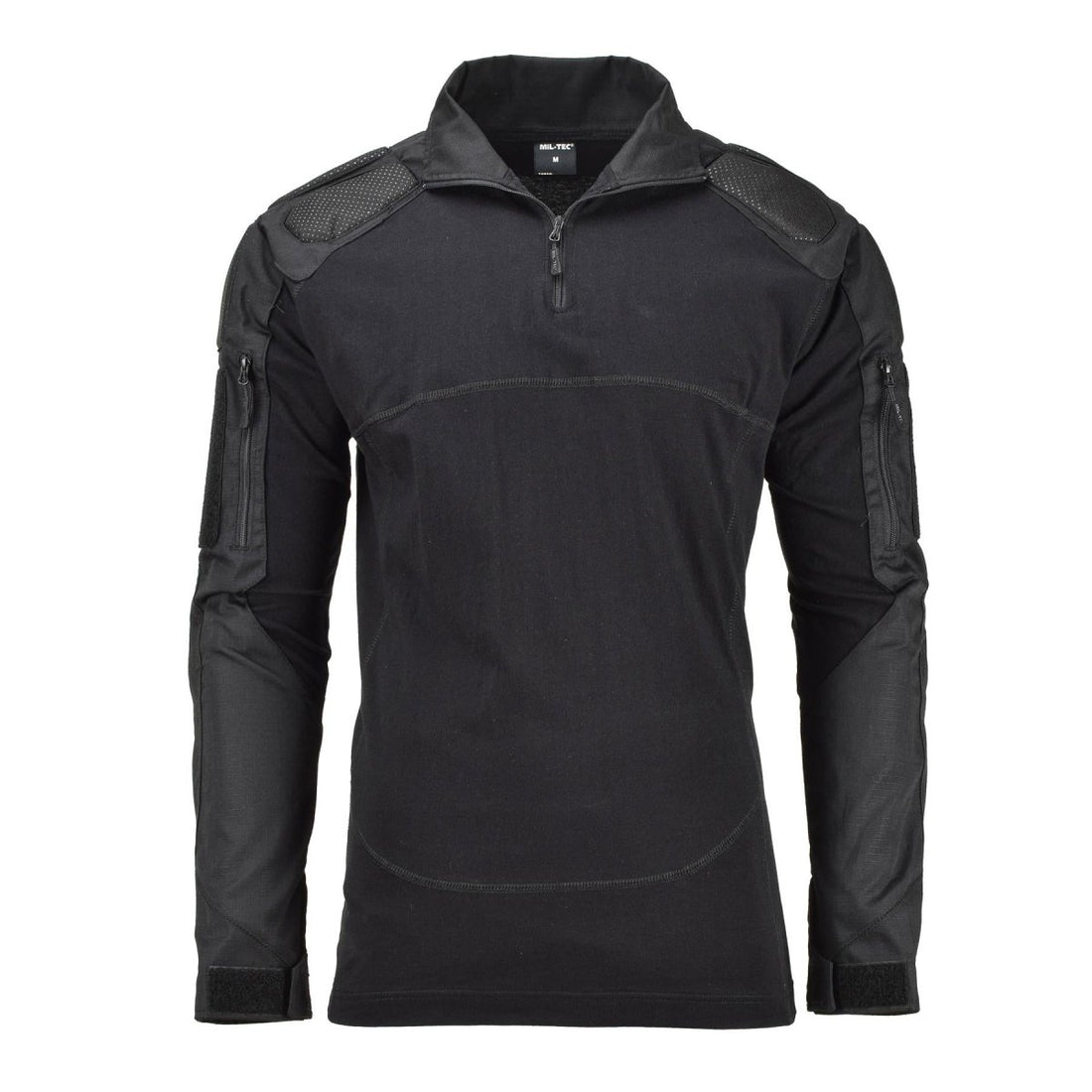 Mil-tec merk militaire stijl duurzaam tactisch gevechtshirt chimera zwart