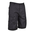 Mil - Tec Brand Military Style troops bermuda combat uniform army shorts black - GoMilitar