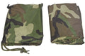 Poncho de marque MIL-TEC style armée imperméable pluie RipStop cape militaire Woodland