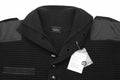 Pull de marque Mil-Tec style armée autrichienne pull alpin en tricot pour homme en laine noire