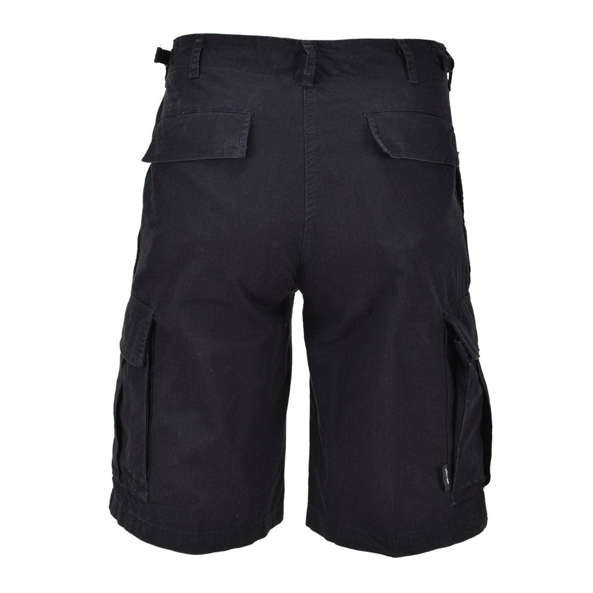 MIL-TEC merk Amerikaanse militaire stijl zwarte voorgewassen lichtgewicht Bermuda shorts