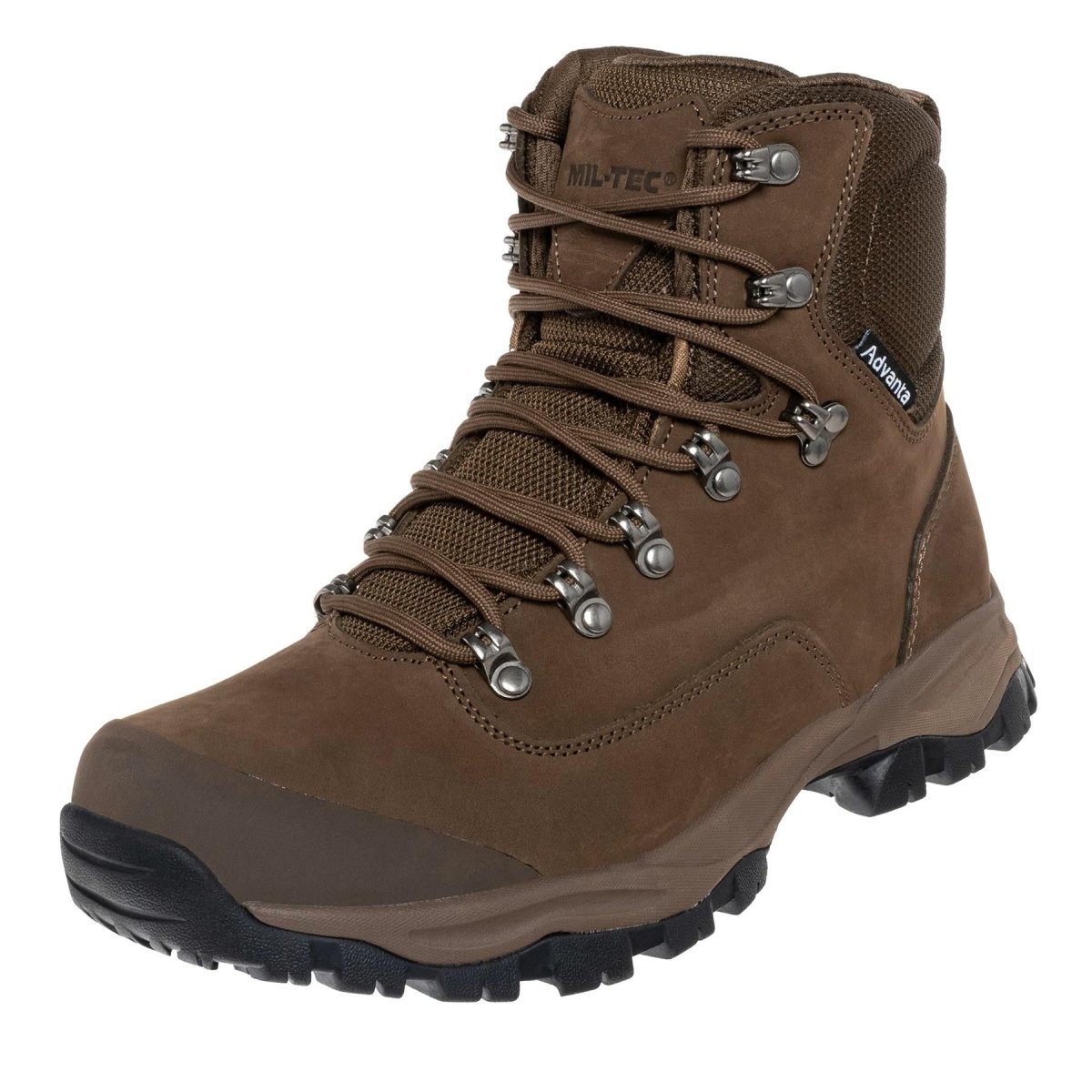 MIL-TEC BW Bottes de combat tactiques imperméables et respirantes Advanta Outdoor Marron