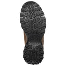 MIL-TEC BW Bottes de combat tactiques imperméables et respirantes Advanta Outdoor Brown montrant une semelle de bande de roulement robuste et durable pour une utilisation en extérieur