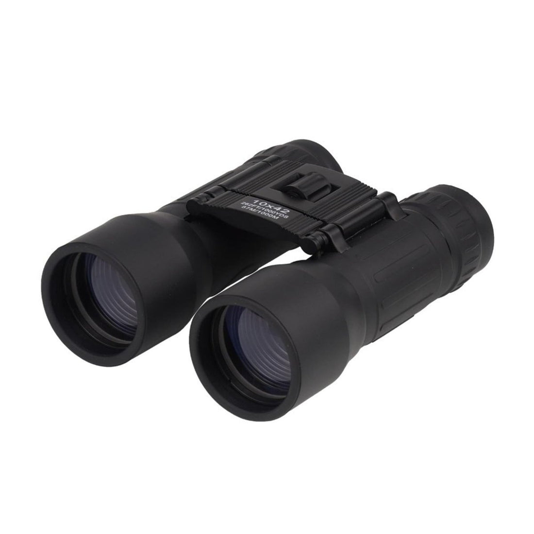 MIL-TEC Invouwbare verrekijker 10x42 Diopter Fine Tuning Draagzak Zwart