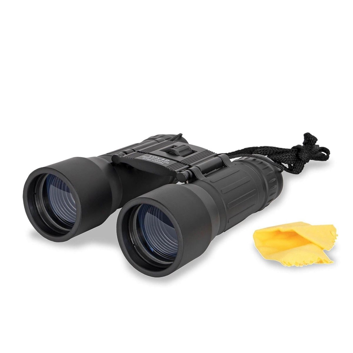 MIL-TEC Invouwbare verrekijker 10x42 Diopter Fine Tuning Draagzak Zwart