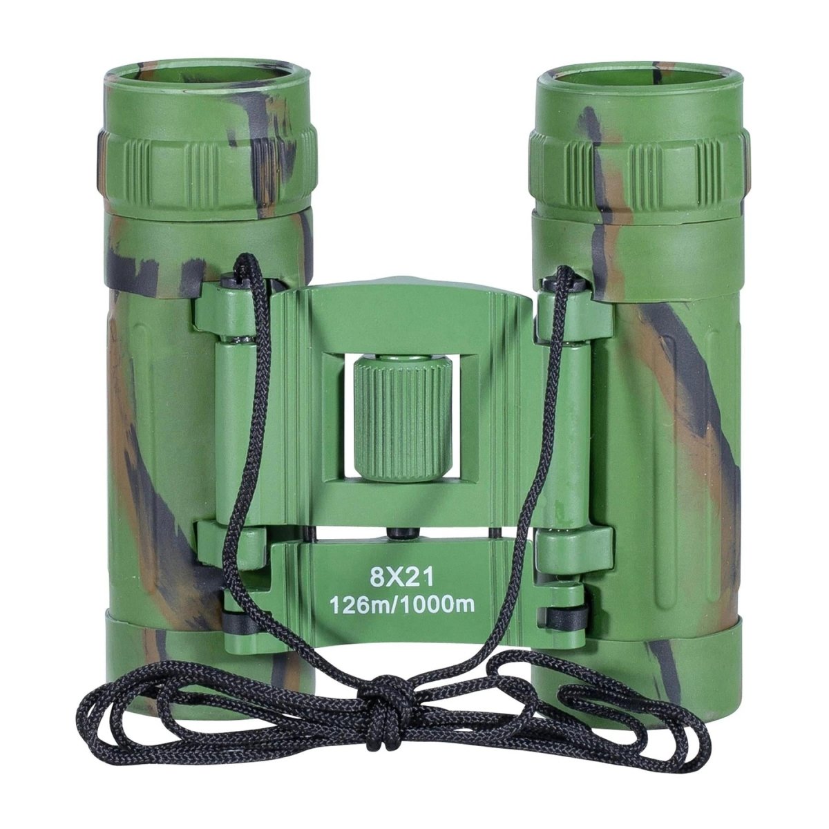 MIL-TEC Invouwbare verrekijker 8x21 Visual Field 126m Nylon Bag opgenomen camo