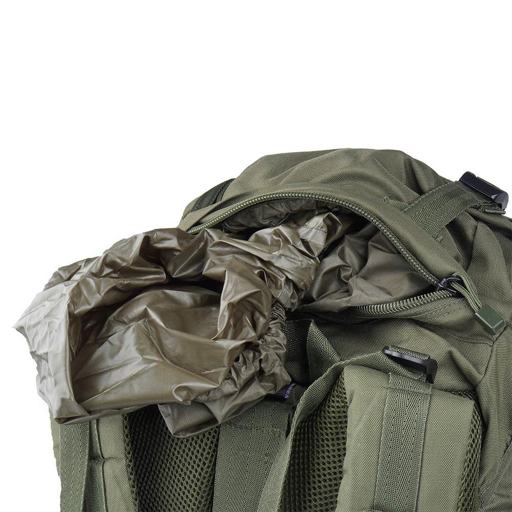 Sac à dos de randonnée MIL-TEC COMMANDO 55 litres housse imperméable vert grand sac à dos