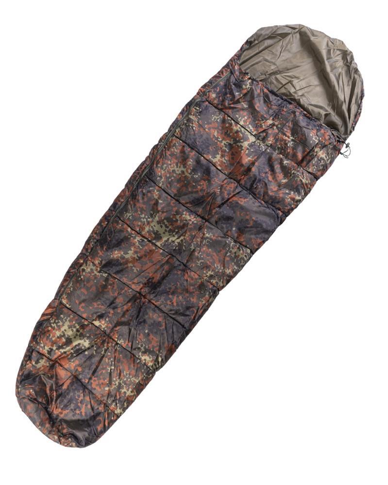 MIL-TEC Commando Sleepas 225 cm 2-weg ritssluiting linkszijde lichtgewicht