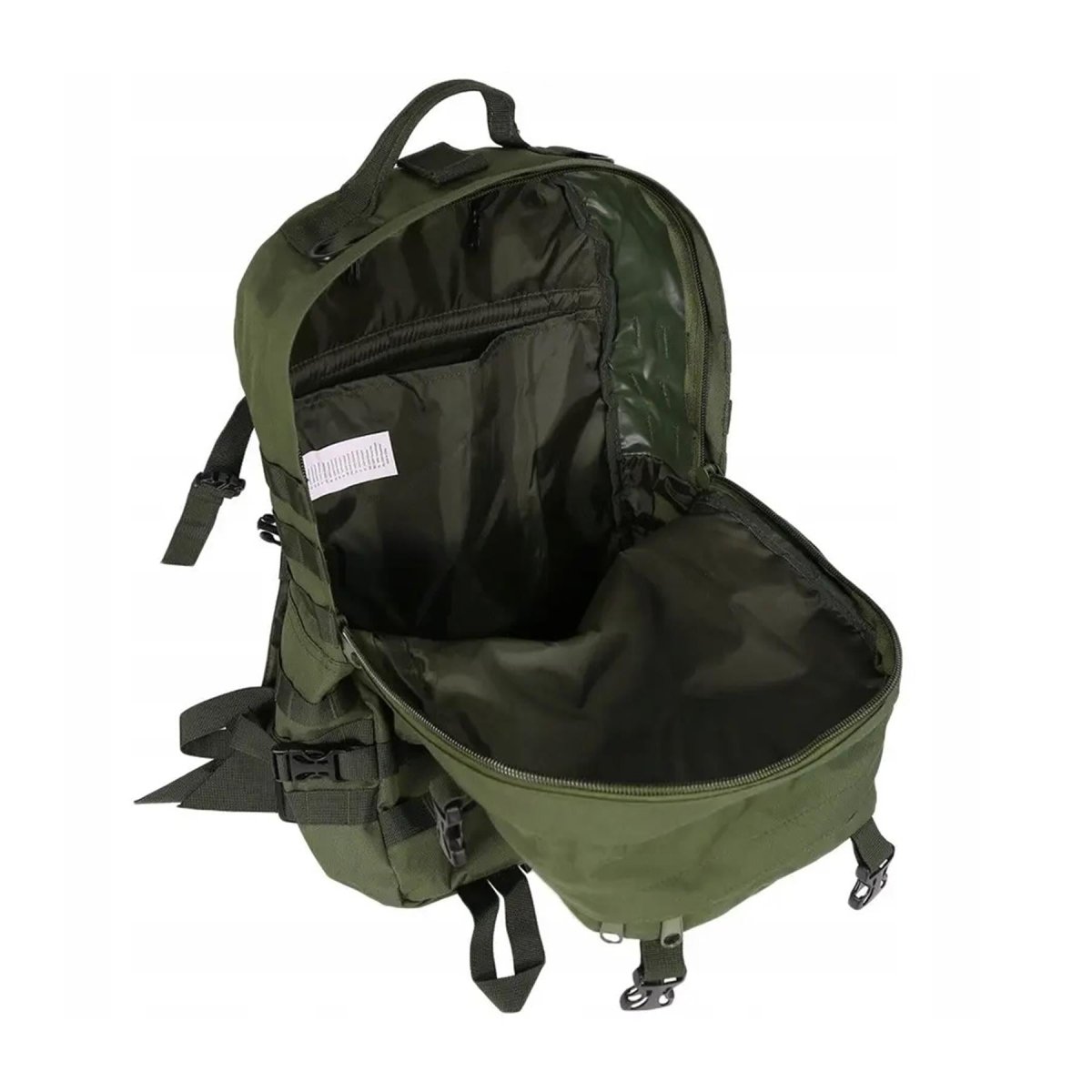 Sac à dos tactique MIL-TEC DEFENSE ASSEMBLY PACK avec ceinture amovible olive