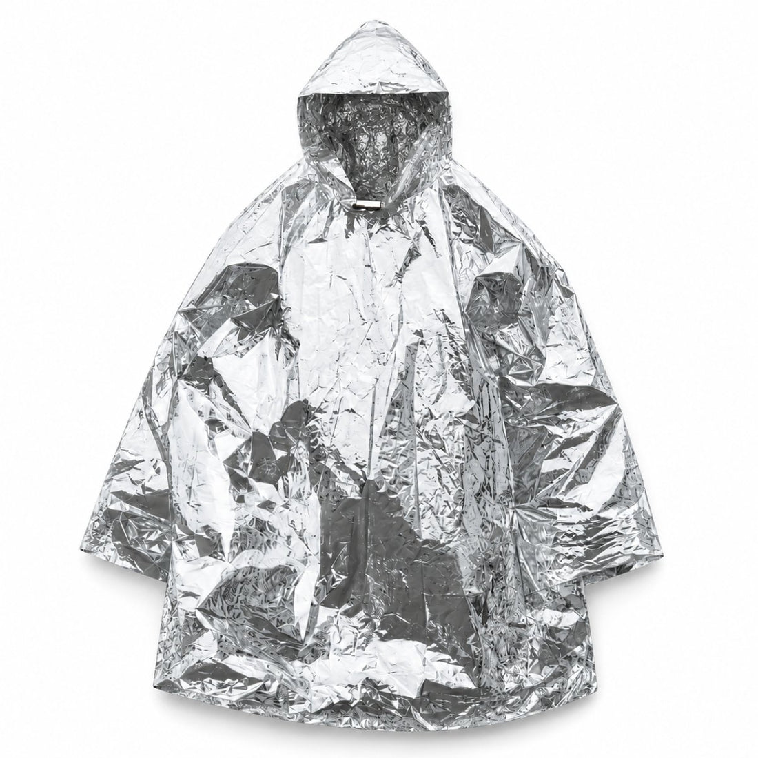 Mil-Tec Poncho de Survie d'Urgence Housse de Pluie Thermique Légère à Capuchon