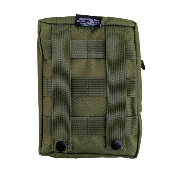 MIL-TEC EHBO KIT Large Molle Attachment Emergency Medical Pouch Olive
