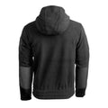 MIL-TEC GEN II fleecejack warm versterkte ellebogen capuchon borstzak zwart