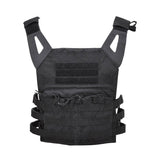 Gilet tactique de combat modulaire pour porte-plaques militaire MIL-TEC GEN II Noir