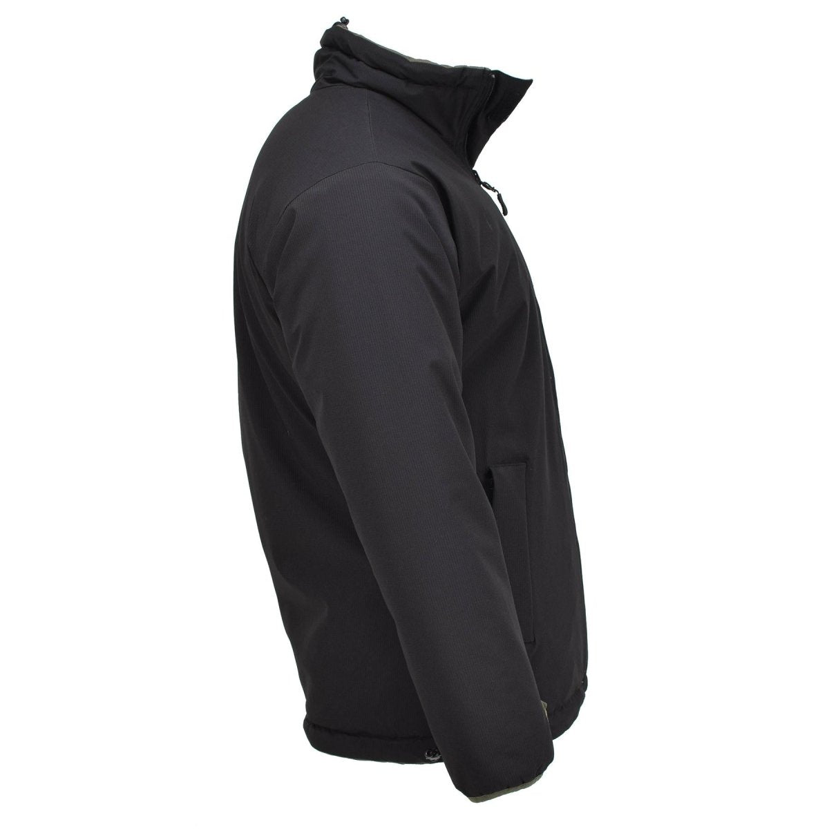 Veste militaire allemande MIL-TEC coupe-vent réversible pour temps froid Vert Noir NEUF
