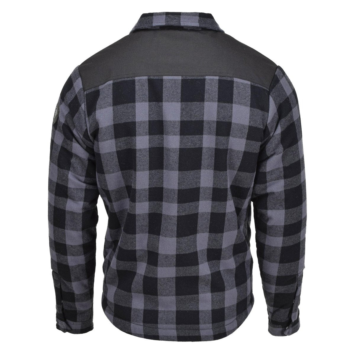 Mil-Tec Duitse militaire houthakkerjack Plaid Geroold warm zwart grijs nieuw