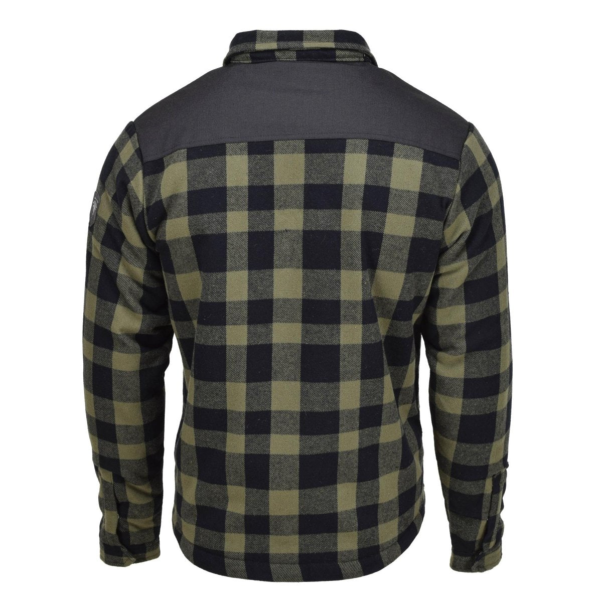 Mil-Tec Duitse militaire houthakkerjack Plaid Geroold Warm zwarte olijfnieuw