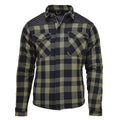 Mil-Tec Duitse militaire houthakkerjack Plaid Geroold Warm zwarte olijfnieuw