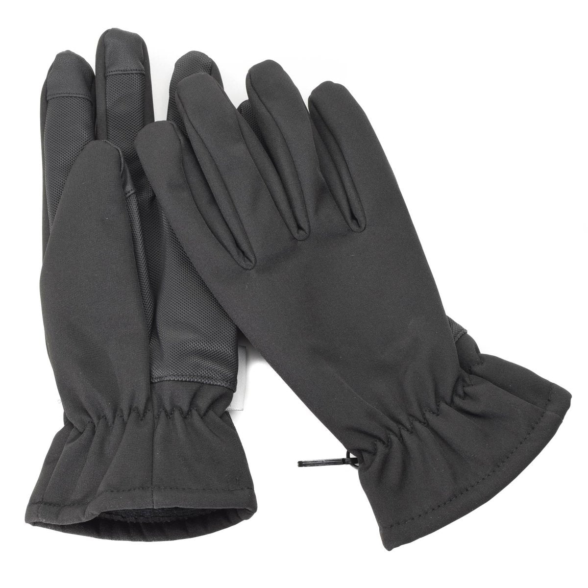 Gants Mil-Tec pour hommes, doublure Softshell THINSULATE™, noir, équipement tactique d'hiver pour hommes