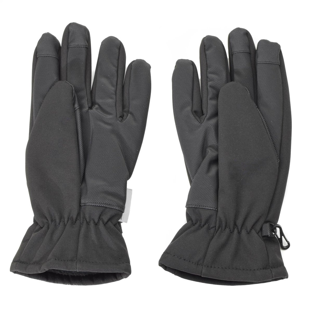 Gants Mil-Tec pour hommes, doublure Softshell THINSULATE™, noir, équipement tactique d'hiver pour hommes