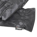 Mil-Tec men’s softshell winter gloves with Mandra camo, 3M Thinsulate lining, grip-enhanced palms, and reinforced fingertips.