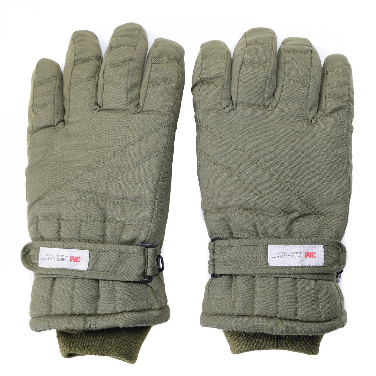 Gants Mil-Tec pour hommes, doublure chaude THINSULATE™, vert olive, équipement tactique d'hiver pour hommes
