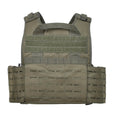 MIL-TEC laser gesneden modulaire plaat drager tactische gevechtsvest molle olijf